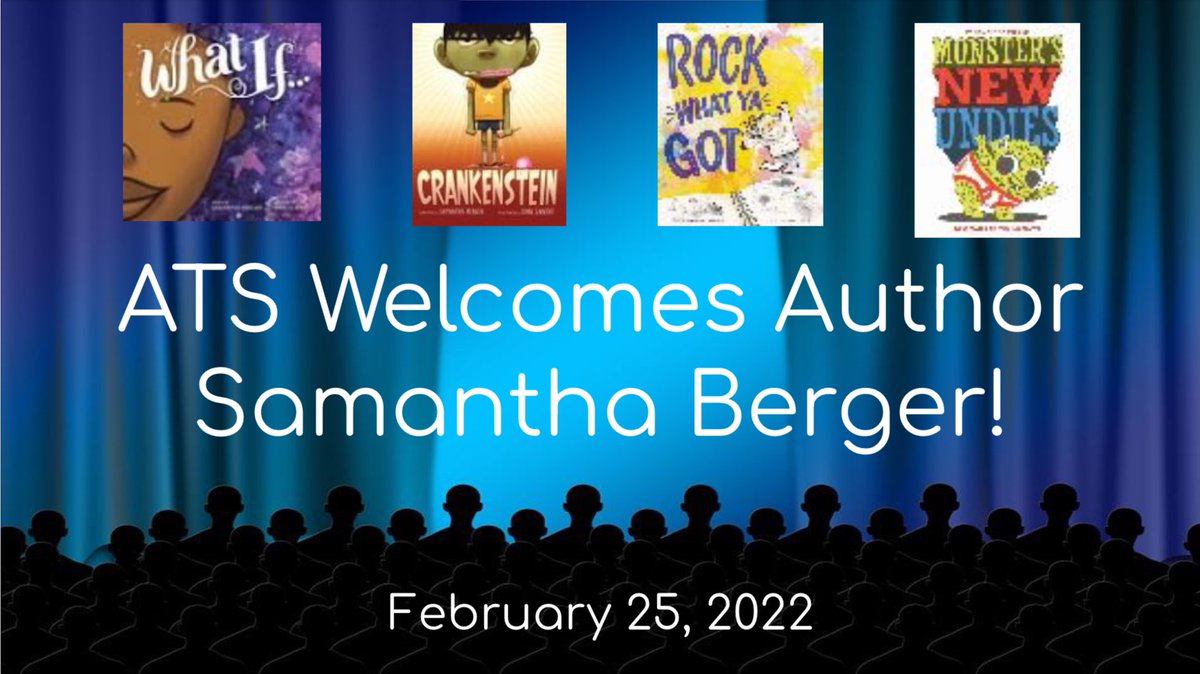 ATS stars had a blast during our virtual author visit with Samantha Berger! So much fun listening to her talk about her stories & secrets of writing! Thank you <a target='_blank' href='http://twitter.com/ats_pta'>@ats_pta</a> for funding this amazing opportunity! <a target='_blank' href='http://twitter.com/APS_ATS'>@APS_ATS</a> <a target='_blank' href='http://twitter.com/APSLibrarians'>@APSLibrarians</a> <a target='_blank' href='http://twitter.com/BergerBooks'>@BergerBooks</a> <a target='_blank' href='https://t.co/w6ADnFlrGk'>https://t.co/w6ADnFlrGk</a>
