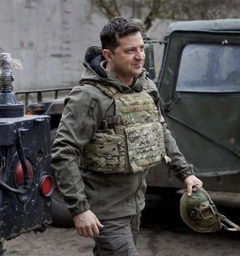 I'll give Zelenskyy points for standing up. But his real job was to act in the best interests of Ukraine to avoid a war. A simple agreement not to join NATO while getting something in return would have sufficed. He failed. Instead, he threw in his lot with the Biden Crime Family.