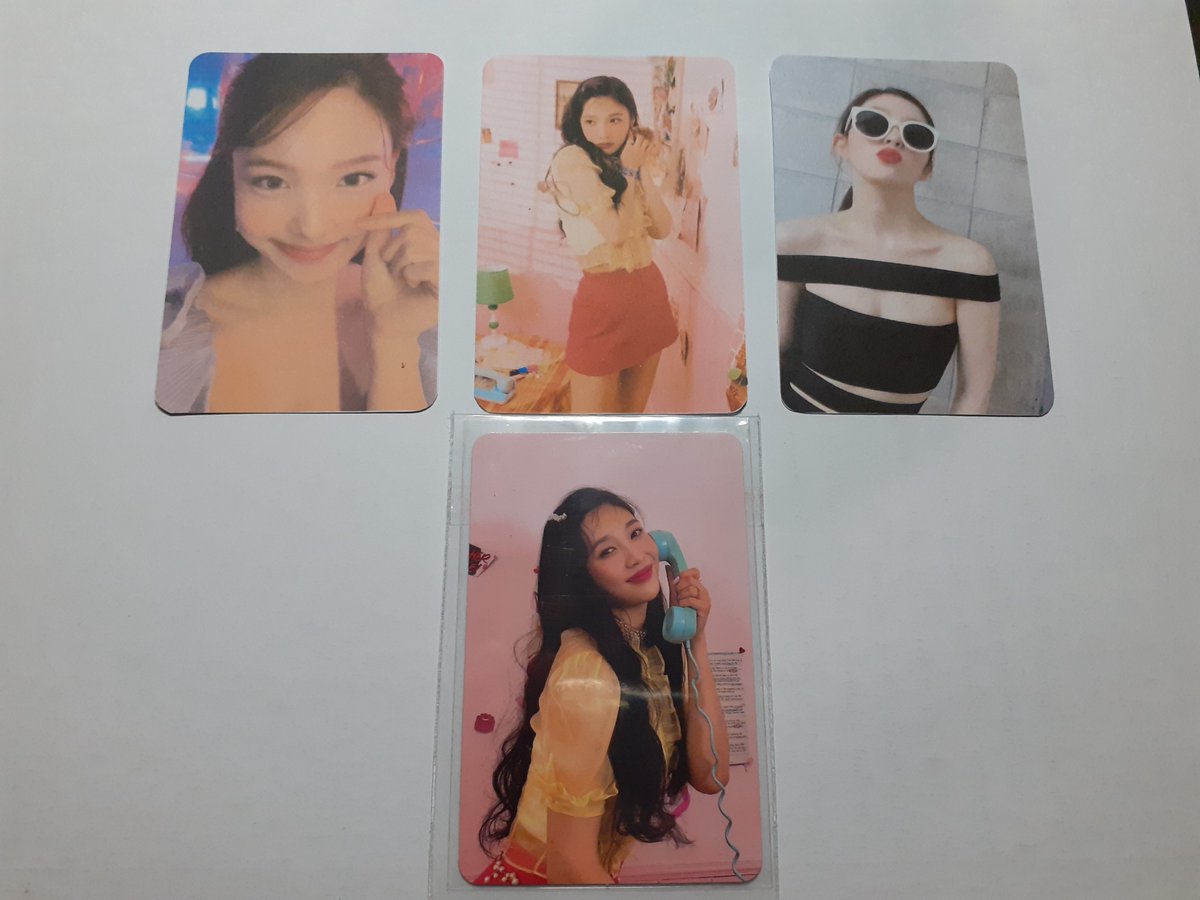 charlesodyssey's tweet photo. Thank you @aebgyuuu for the Joy telephone pc and the Joy, Nayeon, and Irene freebies <3 #aebproofs https://t.co/768fzSvjjd