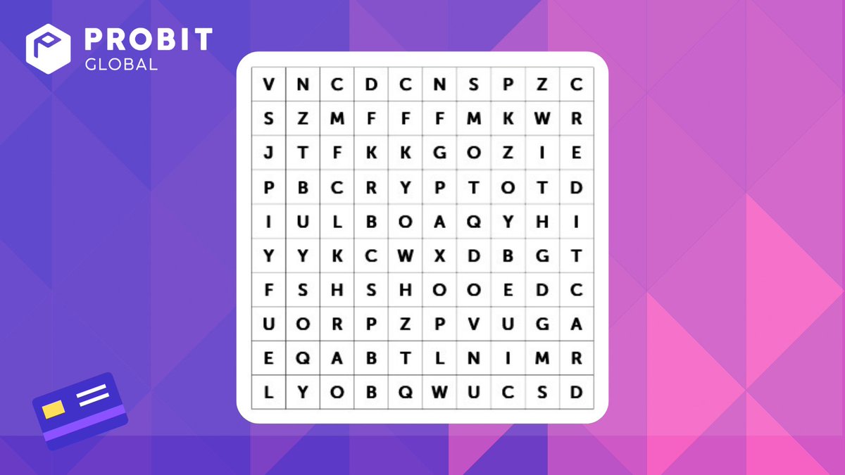 🔎Watch out for the hint and find the 5 words 🥳

#ProBitGlobal #cryptocurrency #cryptocurrencies #Bitcoin