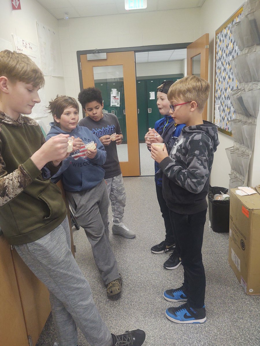 Fall Creek FFA ended FFA Week on a high note with FFA T-shirt day and Ice Cream from the Eau Claire Farm Bureau. We are thankful of the staff and community support!
#gocrickets #FFA