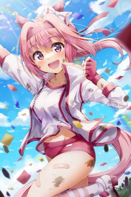 2月27日はハルウララの誕生日のtwitterイラスト検索結果