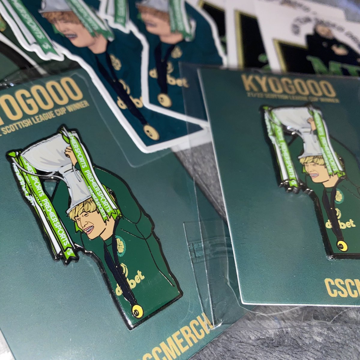 CSCmerch's tweet photo. GIVEAWAY πππ―π΅
Our Kyogo pin is AVAILABLE NOW.
RT post & comment ππ―π΅ For a chance to win:
- 21/22 Away shirt with Kyogo 8
- Kyogo, Jota, & Samaras pins
- 100 new sticker pack
** all recent/new orders entered into draw for 100 sticker packs also
https://t.co/4h8nFsqGA0 https://t.co/Oj3vDrhYD3