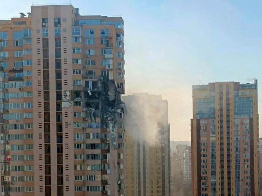 wnd's tweet photo. These photos from our affiliate employees in Kyiv of civilian housing being attacked &amp; makeshift subway bomb shelter. The title of their email: Do Not Be Indifferent. Asking for awareness and support. Red Cross donation link below. Please help. 🇺🇦🙏 https://t.co/ydwPdBQ4rZ