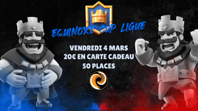 MinatoTer's tweet photo. Les gars, si vous êtes des joueurs de Clash Royale, je vous invite à participer au tournoi de la Equinoxe ! 20 euros de carte cadeau sont à gagner ! #ClashRoyale #tournoidefrance #cashprize https://t.co/k6HD1ghNzX