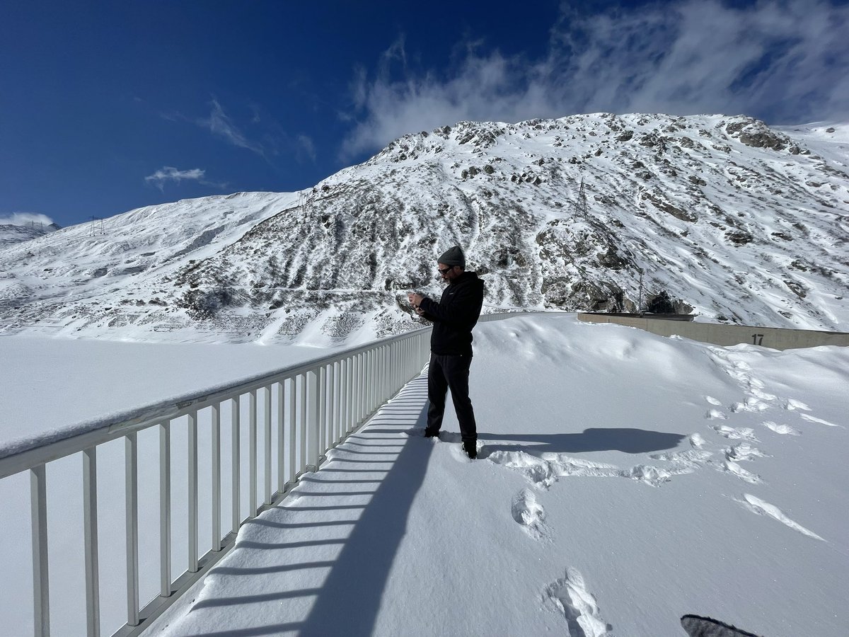 CameraF1's tweet photo. Location spotting for first Barcode of the year #Switzerland https://t.co/mjpo3Wsm3T