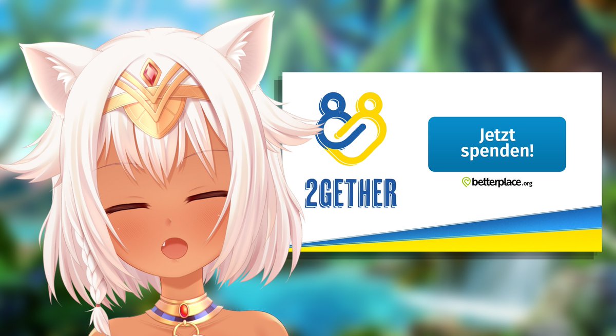 SelphyMelody's tweet image. Wir sammeln gemeinsam mit @2GETHER4UKR Spenden für die Ukraine. 🇺🇦
Lasst uns einen schönen Abend haben mit ein wenig Karaoke!! 🎤

LIVE ✨ twitch.tv/selphy ✨

#2GETHER4UKR #gervtuber #Vtuber #ukraine