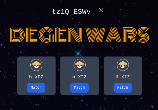 TezosDegenClub's tweet photo. Good morning, Degens  🪙🥂
here are  a couple sneak peeks  of our upcoming PVP #DegenWars 

#tezos  #TezosDegenClub #TDC #JustFlipIt https://t.co/lNRSfAFWQa