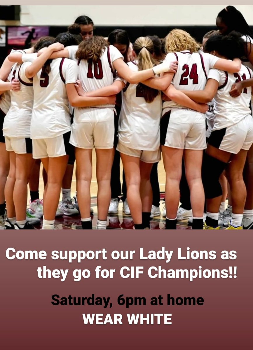 It's game today <a href="/6pm/">Follow us @Shop6pm!</a> at Oaks!!! Come out and support our girls!!!!
<a href="/OaksChrstnLions/">Oaks Christian Lions</a> <a href="/vcspreps/">VCS Preps</a> <a href="/vcstar/">Ventura County Star</a> <a href="/TheAcornSports/">Acorn Sports</a> <a href="/EliavAppelbaum/">Eliav Appelbaum 🎗️</a> <a href="/Tarek_Fattal/">Tarek Fattal</a> <a href="/TheGaragePod/">The Garage Podcast</a> <a href="/PGHCalifornia/">Prep Girls Hoops California</a> <a href="/Zino_Okah/">Zino</a> <a href="/okah_dr/">Dr. Rachel Okah</a> <a href="/troyldonaldson/">Troy</a> <a href="/ShamblinBj/">BJ Shamblin</a> <a href="/latsondheimer/">eric sondheimer</a> <a href="/pollonpreps/">Jack Pollon</a> <a href="/805basketball1/">George Albanez</a> <a href="/SBLiveCA/">California High School On SI</a>