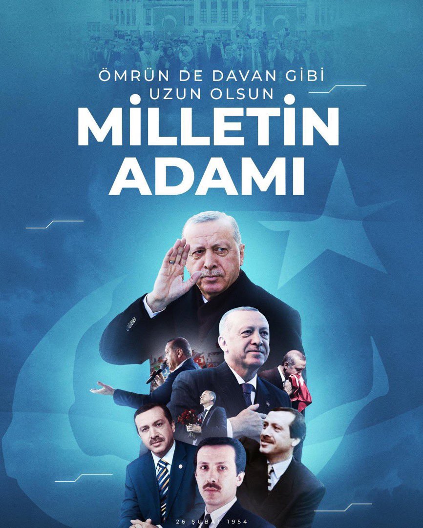 Milletimize hizmet yolunda nice yıllar diliyorum… 🇹🇷

#MilleteAdananBirÖmür