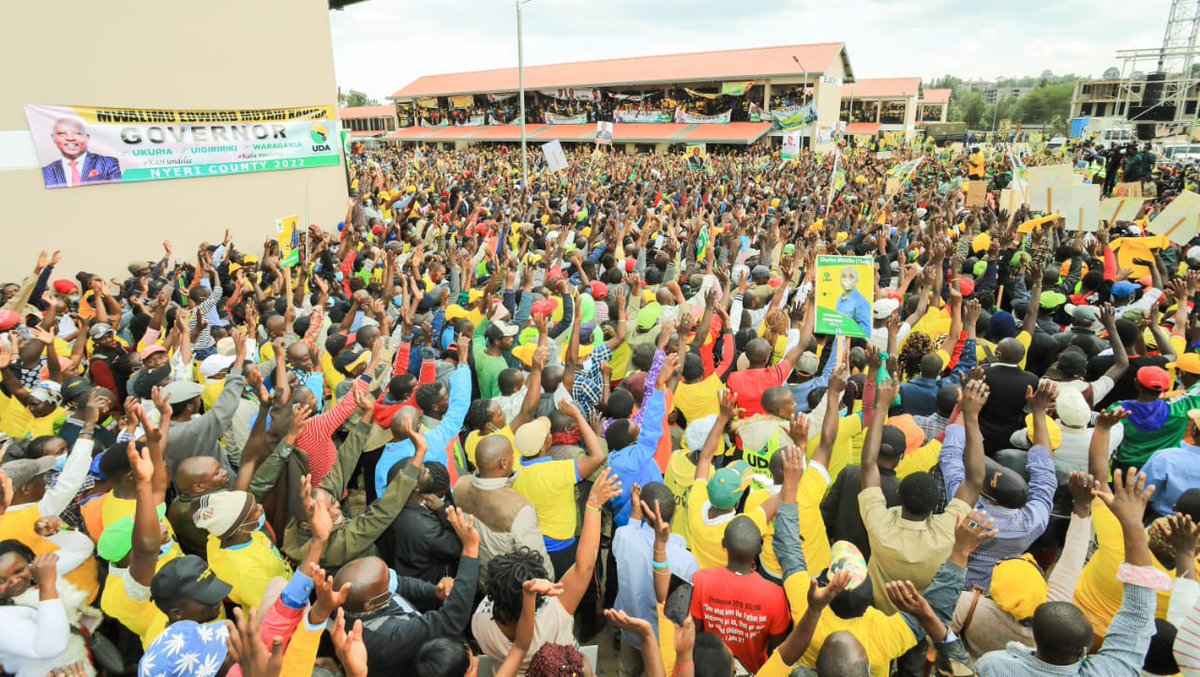 ItsSossion's tweet photo. And whenever H.E @AnneWaiguru aka Minji Minji is around, the results are vivid n can even be seen by the blind
Nyeri County is #Rutonated
#NyeriVoiceForRuto https://t.co/Edvvk9KQmU