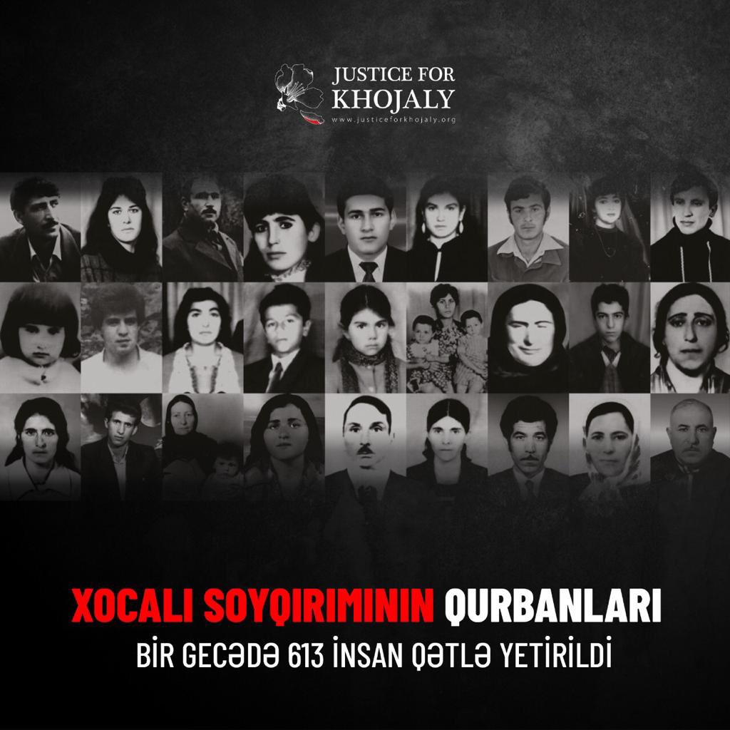 #JusticeforKhojaly 
#KhojalyGenocide 
#Khojaly613
#Khojaly30