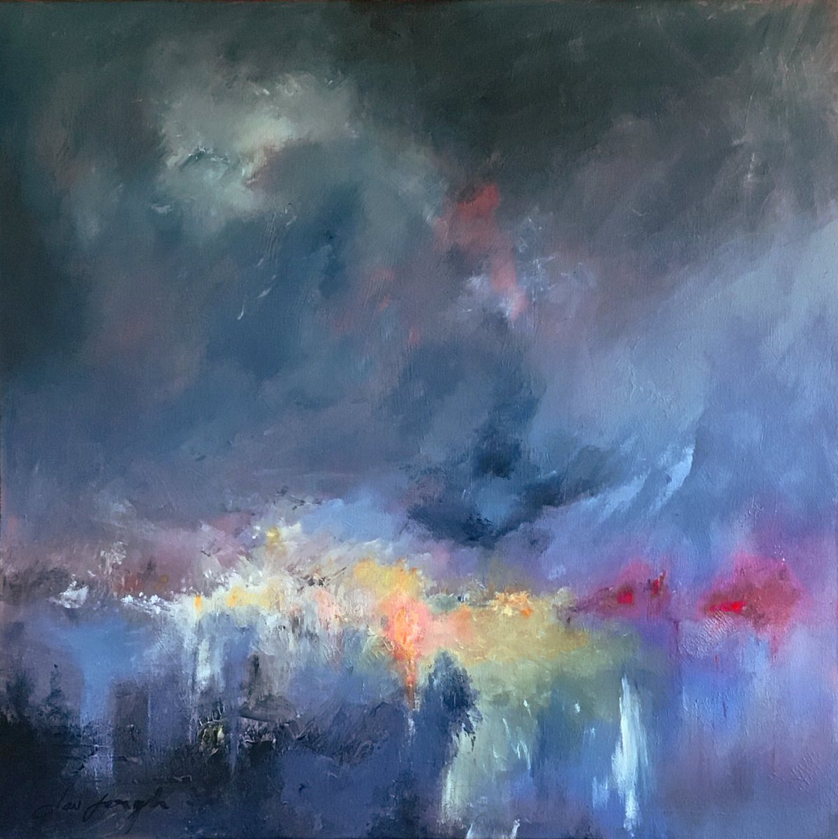jonjosephart's tweet photo. Pleased to announce this is one of my paintings that will be on show @Inch_Arts in Altrincham, UK from 19 March - 6 May...
Evening Formation. 24x24". Acrylic on canvas.
#art #artist #artwork #painting #abstract #abstractart #artistontwitter https://t.co/VeGfrqj1Jk