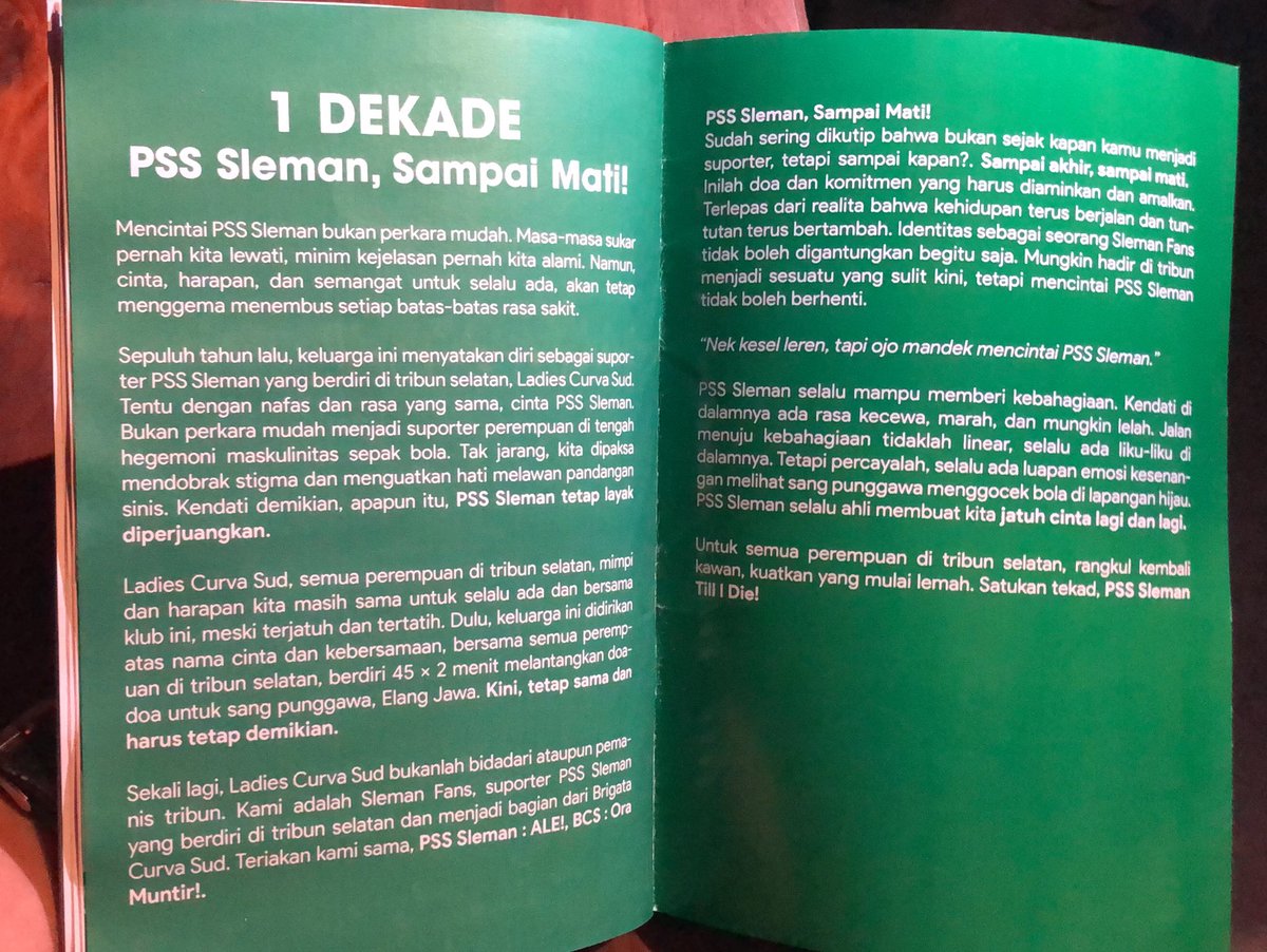 976Stud's tweet photo. Zine pertama, semoga bukan yang terakhir. Ditunggu tulisan-tulisan selanjutnya @LCSxPSS_1976 🍻

#PSSterus https://t.co/3QYVlMWSxS