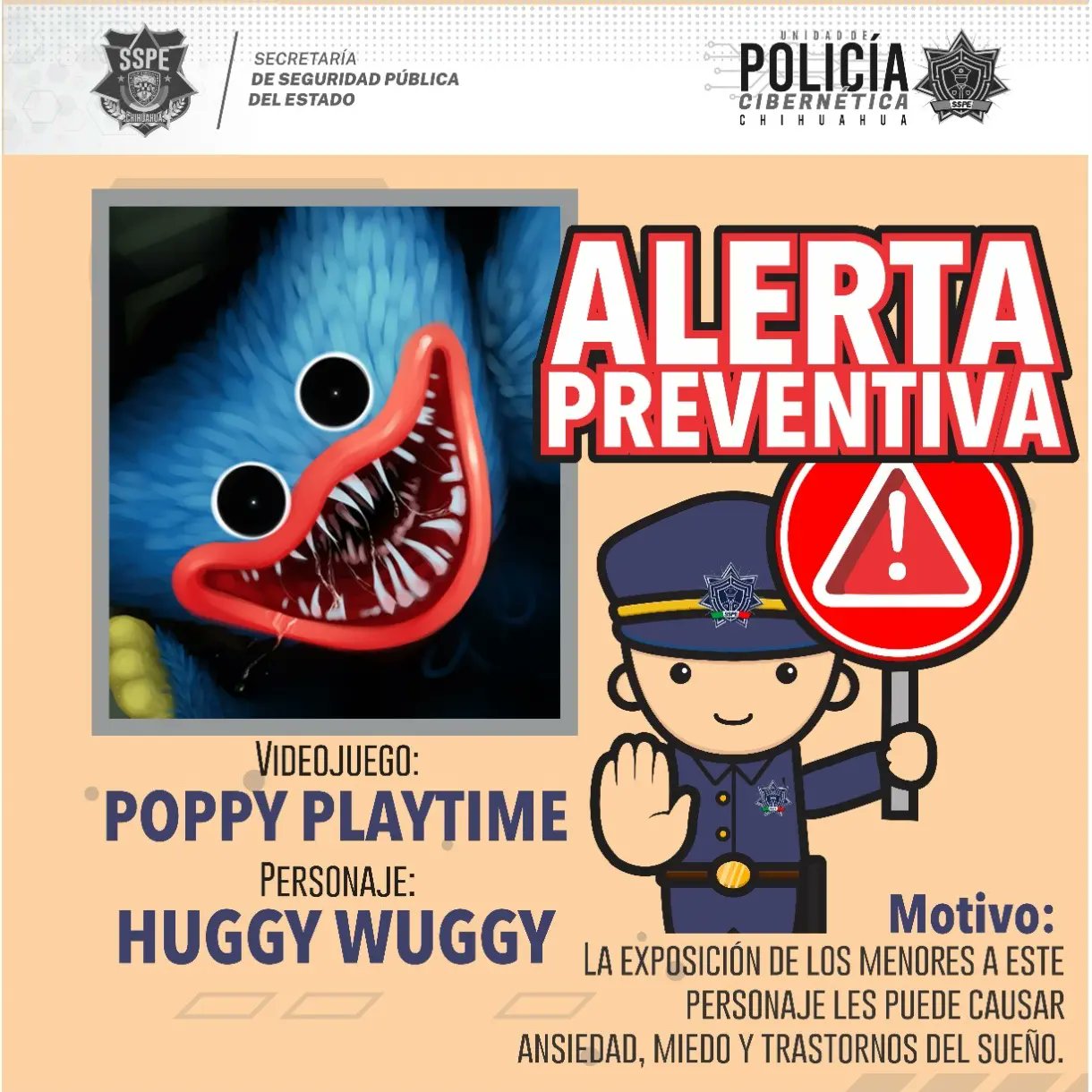 Poppy Playtime: polícia alerta pais de crianças pequenas; entenda