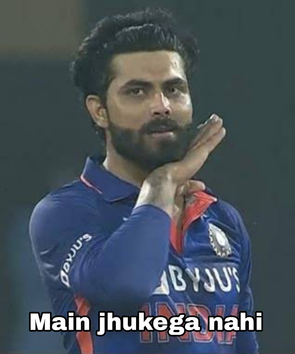 sagarcasm's tweet photo. Jadeja has two moods https://t.co/gXHKyCDkQk