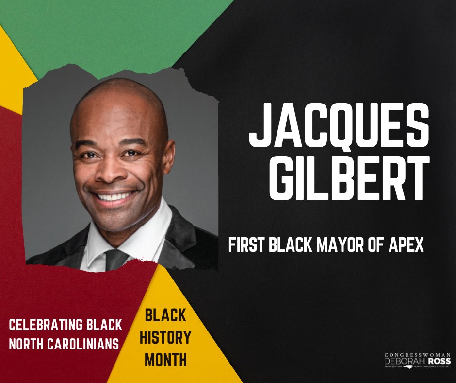 Today we’re highlighting Jacques Gilbert, a lifelong resident of Apex, who served in the Apex Police Department before retiring at the rank of Captain. He was elected the first Black mayor of Apex in 2019. #BlackHistoryMonth
