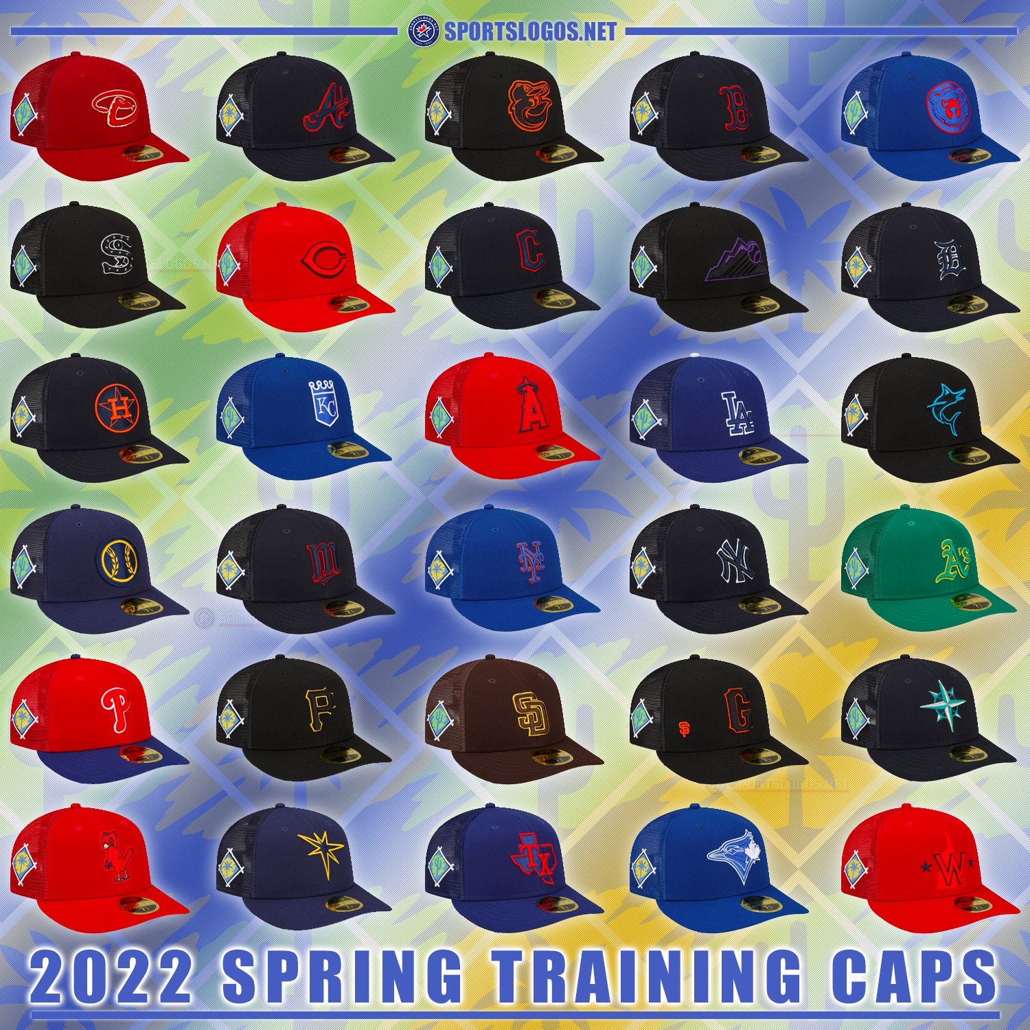 2022 spring training hats