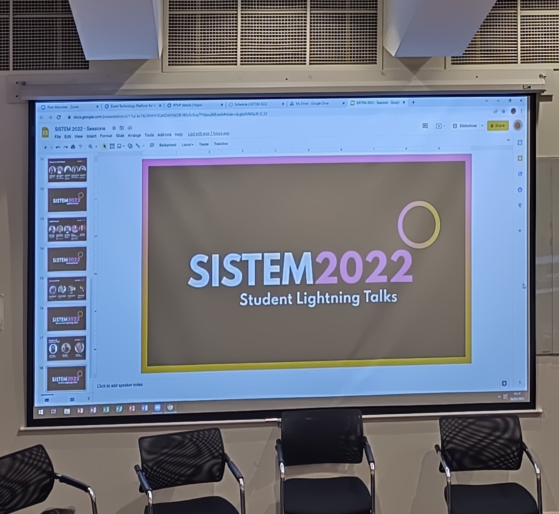 KyleInNornIron's tweet image. Great day at @SISTEM_conf 2022, can&apos;t wait until next year! #SISTEM2022