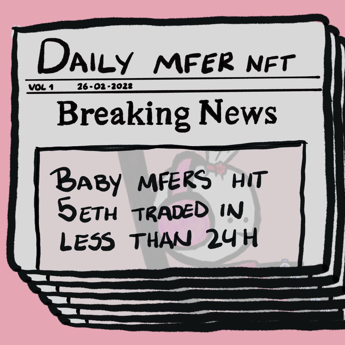 breaking mfer news <a href="/sartoshi_nft/">@sartoshi_nft</a> 
slow and steady aspiring mfers. 

#nft #mfers #mfernews