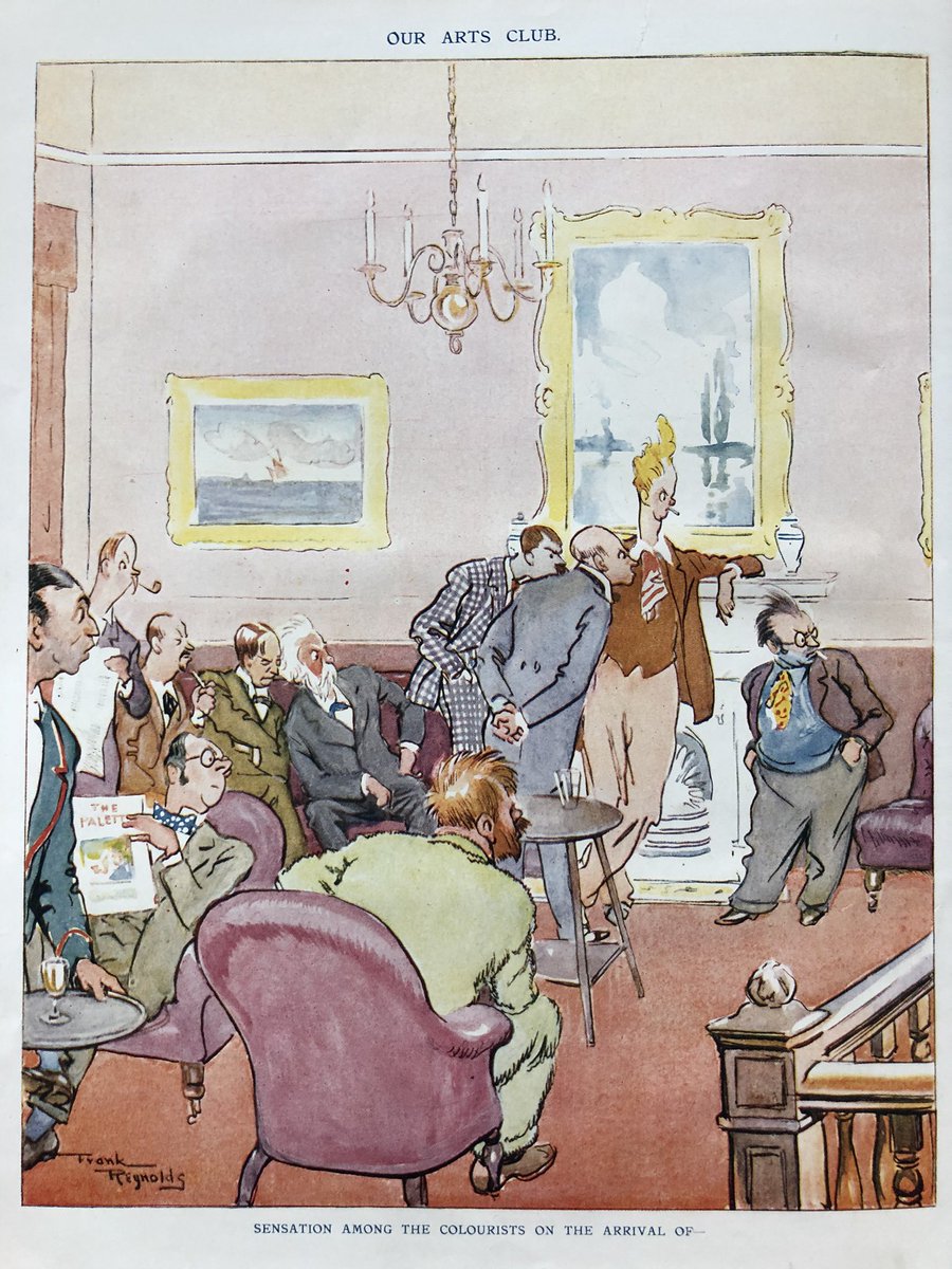 Frank Reynolds, in « Punch », May 1928 