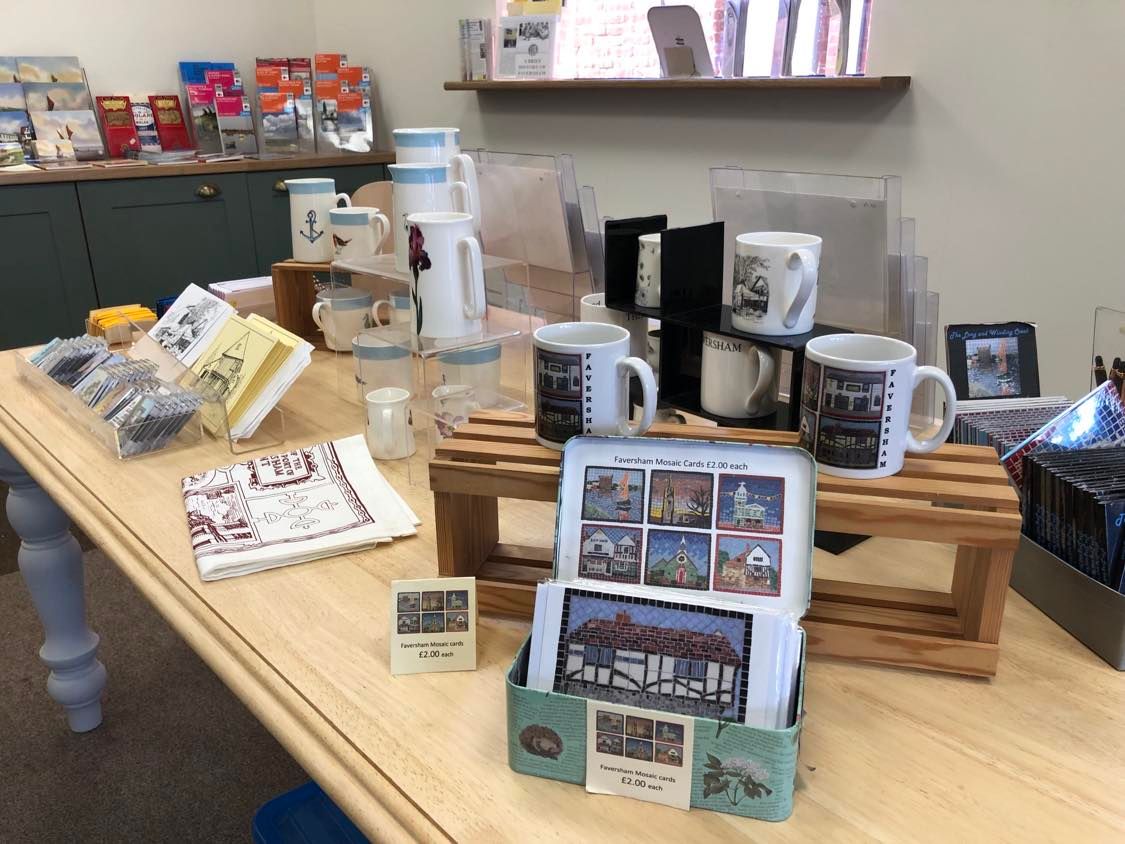 Faversham' Visitor Information Centre has moved!  You will now find them at 12 Market Place and very smart the new centre looks too!  If you're looking for information on Faversham or Faversham-themed items or gifts,  then pop in and take a look. #Faversham