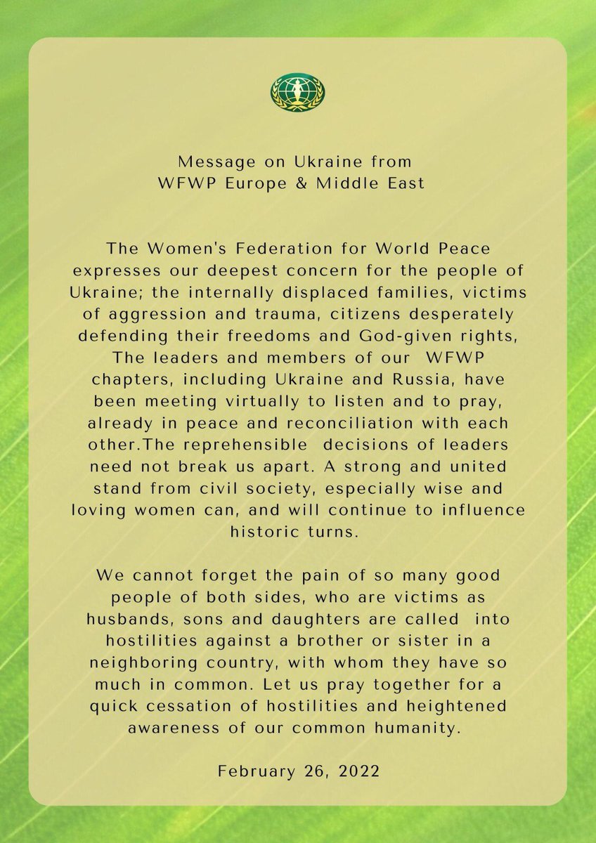 wfwpuk's tweet photo. #peace https://t.co/W1iO6ZZncf