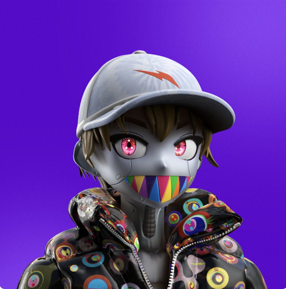 f_arnault's tweet photo. #6147
Joined the #CloneXFam with this Murakami drip #CloneX ! I love this combination of traits.
@RTFKTstudios @benitopagotto @takashipom https://t.co/FlF1JvFuoA
