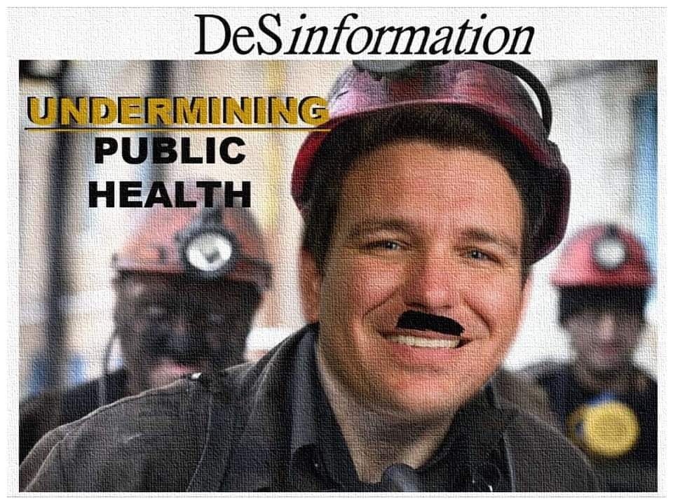 Souli_Bird's tweet photo. DeathSantis is jeopardizing & killing Floridians with his self serving policies, greed, misinformation and lies. Vote him out in Nov!Vote Nikki Fried 4 Governor #DemVoice1
#DeSantisGenocide
#DeSantisFailedFlorida
#VoteDeSantisOut2022
#CriminalNegligence
#CrimesAgainstHumanity https://t.co/w1KDk7gBAh