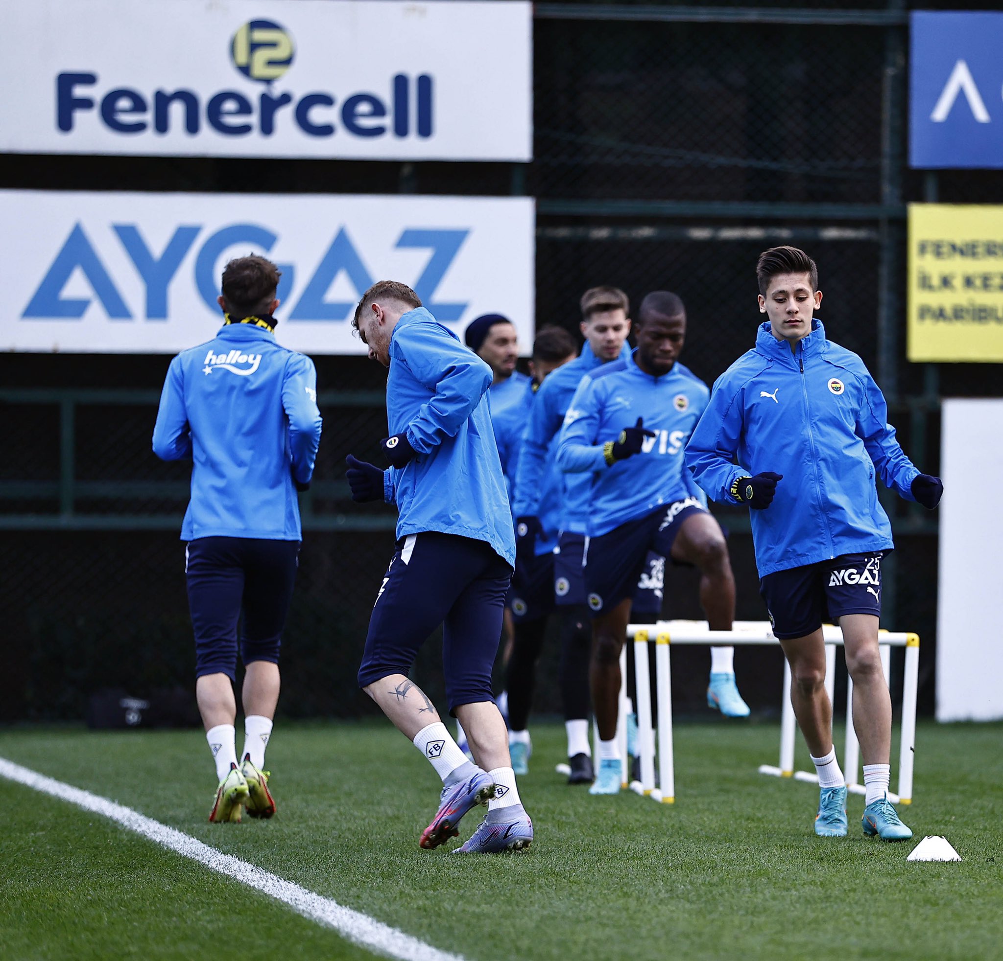 Fenerbahçe Antrenmanından Bir Kare