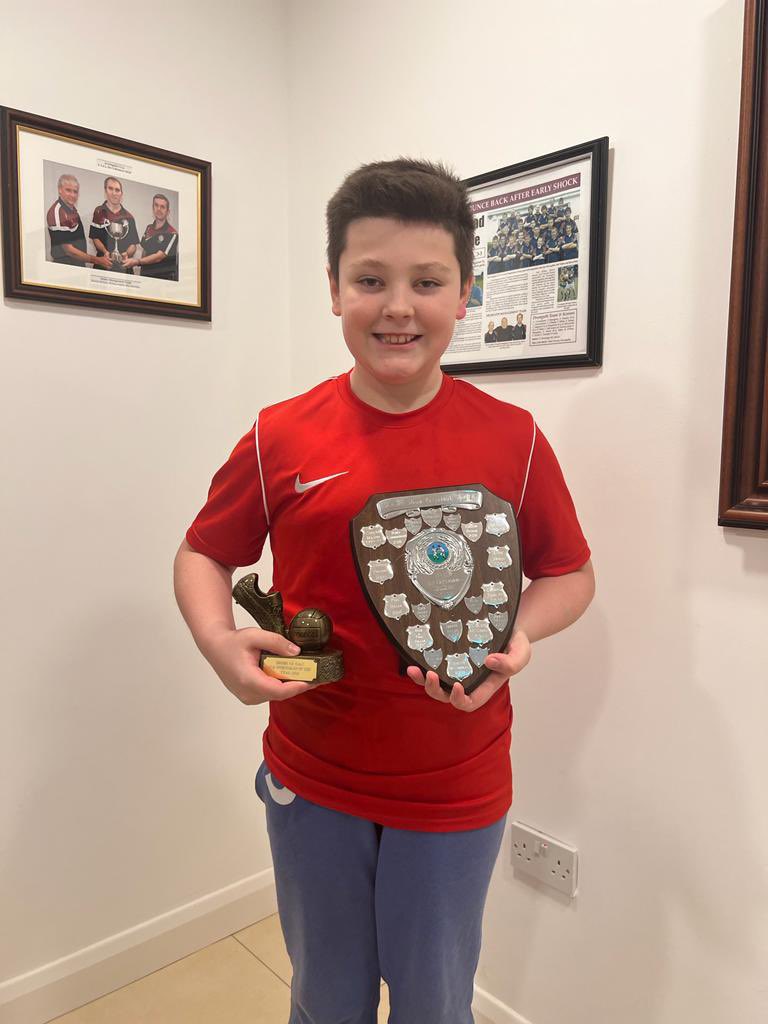 U11 joint players of the year Ciaran Meehan &amp; Odhran Toner. Most improved Ryan Sloan &amp; Anthony McGreevy &amp; sportsman Daniel Markey congrats boys 👏 <a href="/SMHSPE/">SMHS CASTLEWELLAN PE</a> <a href="/st_colmans/">St.Colman's College, Newry</a> <a href="/Abbey_CBS/">Abbey Grammar School</a> <a href="/stpatricksdrum/">St. Patrick's P.S</a>
