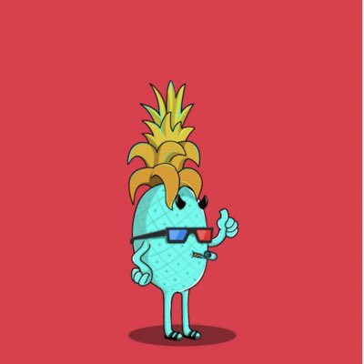 GrimDegen's tweet photo. Pineapples on the rise.. only 33 below 1 ETH. @PineapplesNFTs #PineapplesNFT #NFT #NFTs #NewProfilePic https://t.co/jxLqBYG7Da