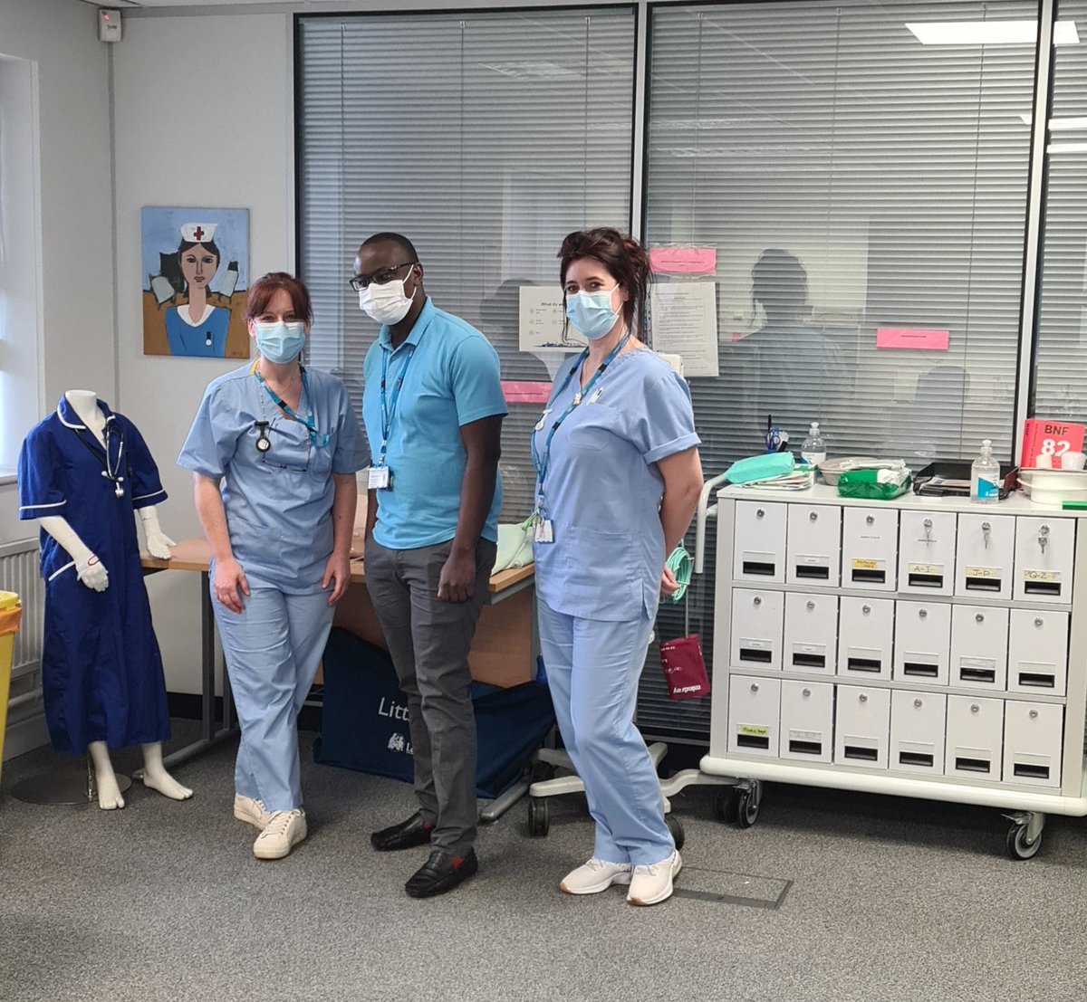 ramesh5179's tweet photo. Met amazing people @LPFTNHS. Their journey to in-house #MHOSCE training and how they set the skills stations are inspiring. #MHOSCE educators &amp; IR team  @LPFTNHS has great initiatives to integrate IR nurses to MH setting &amp; to local community. @GilmanKay, @AliDinning @NursingEmma https://t.co/QefW3qaA0H