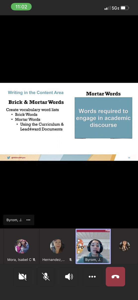Mireya Alvarado, M.Ed (@mireya_0512) on Twitter photo Using Brick and Mortar words is a great way to expose our students to writing across all content areas. @HISDMultiPrgms @Deche_DL <a href="/ByromJocelin/">Jocelin Byrom</a> Using Brick and Mortar words is a great way to expose our students to writing across all content areas. @HISDMultiPrgms @Deche_DL <a href="/ByromJocelin/">Jocelin Byrom</a>