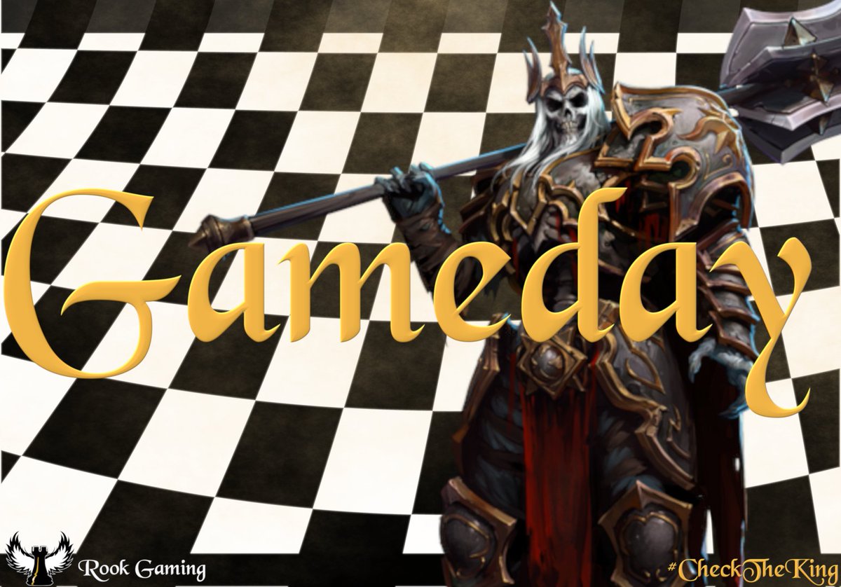 _RookGaming's tweet photo. Season 3 of @heroes_rise kicks off today!
⚔️Round 1 Opponent is 137mb
🕙Match Begins 5pm EST
#CheckTheKing https://t.co/kNfB5y2Xh8