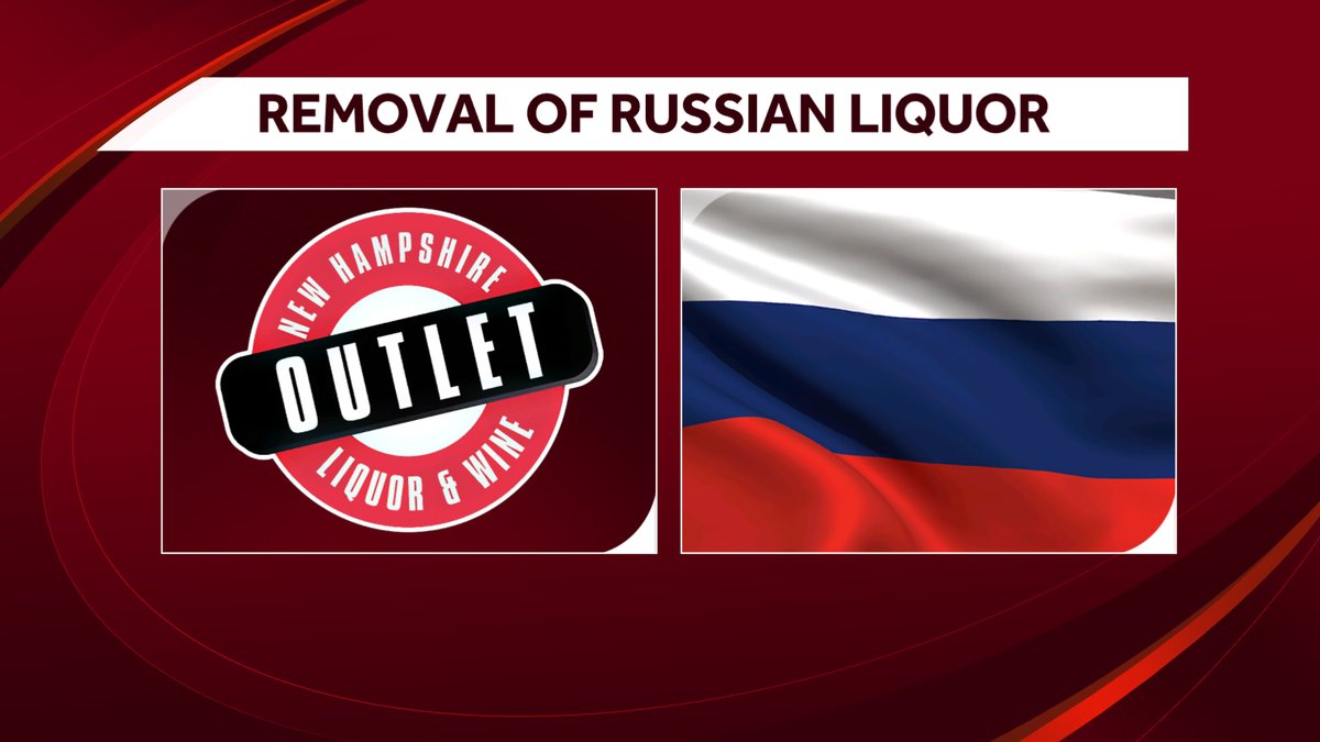 BREAKING NEWS: Gov. Sununu has signed an executive order to remove Russian-made and Russian-branded liquor from the Liquor and Wine Outlets. bit.ly/3hmsMJk
