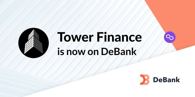 dexvraio's tweet photo. 🗼@Tower_finance portfolio is now tracked on @DeBankDeFi
🗼#TowerFinance is Fractional-Algorithmic Stablecoin Protocol #poweredbyPolygon
🔽INFO
https://t.co/rL9zLWT6pS
#PolygonSpace #Polygon https://t.co/8Hb7kw0EBV