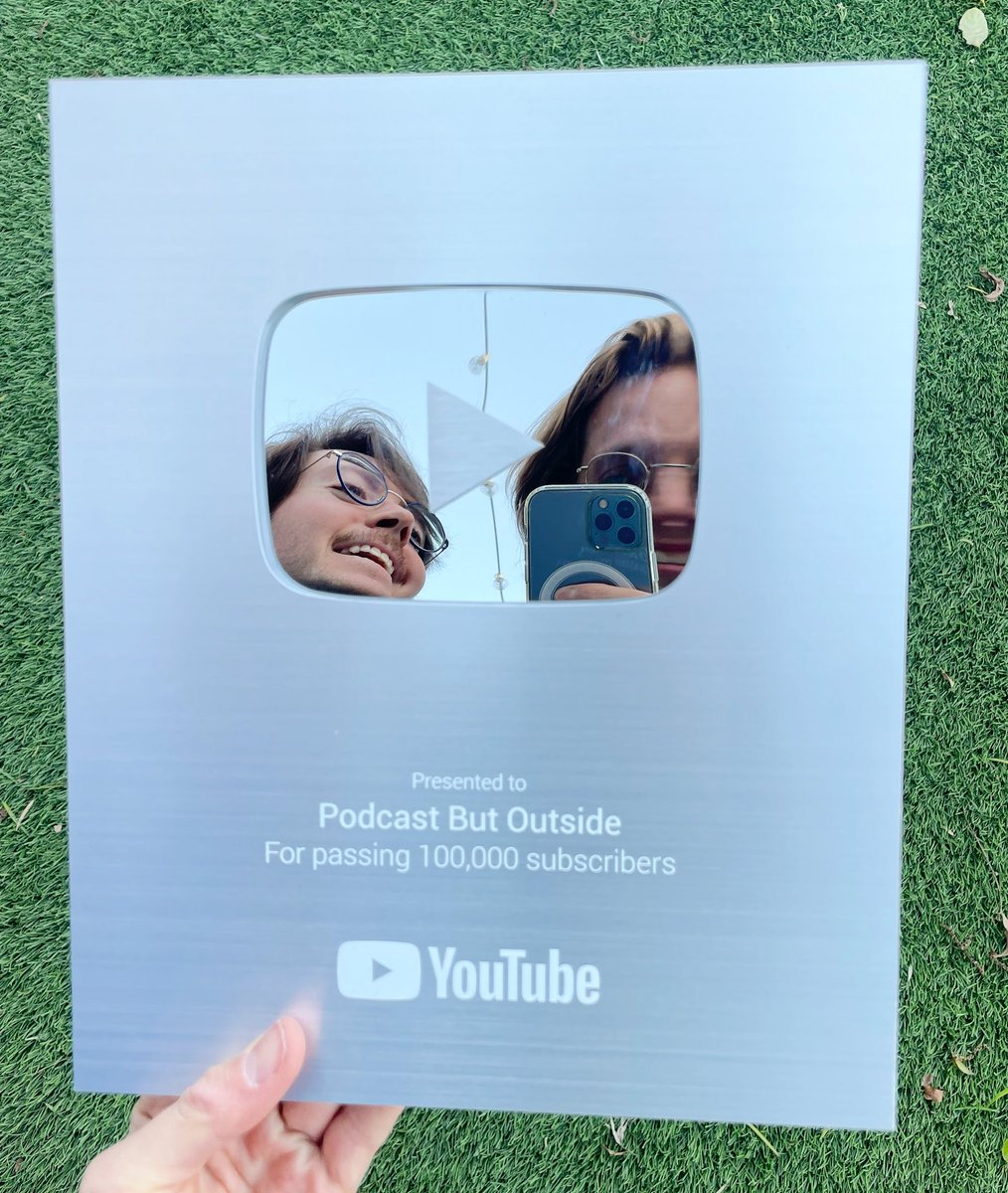 thank you for 100,000 subscribers on YouTube. please help spread the word about our show so we can reach the next huge milestone: 100,001 subscribers!