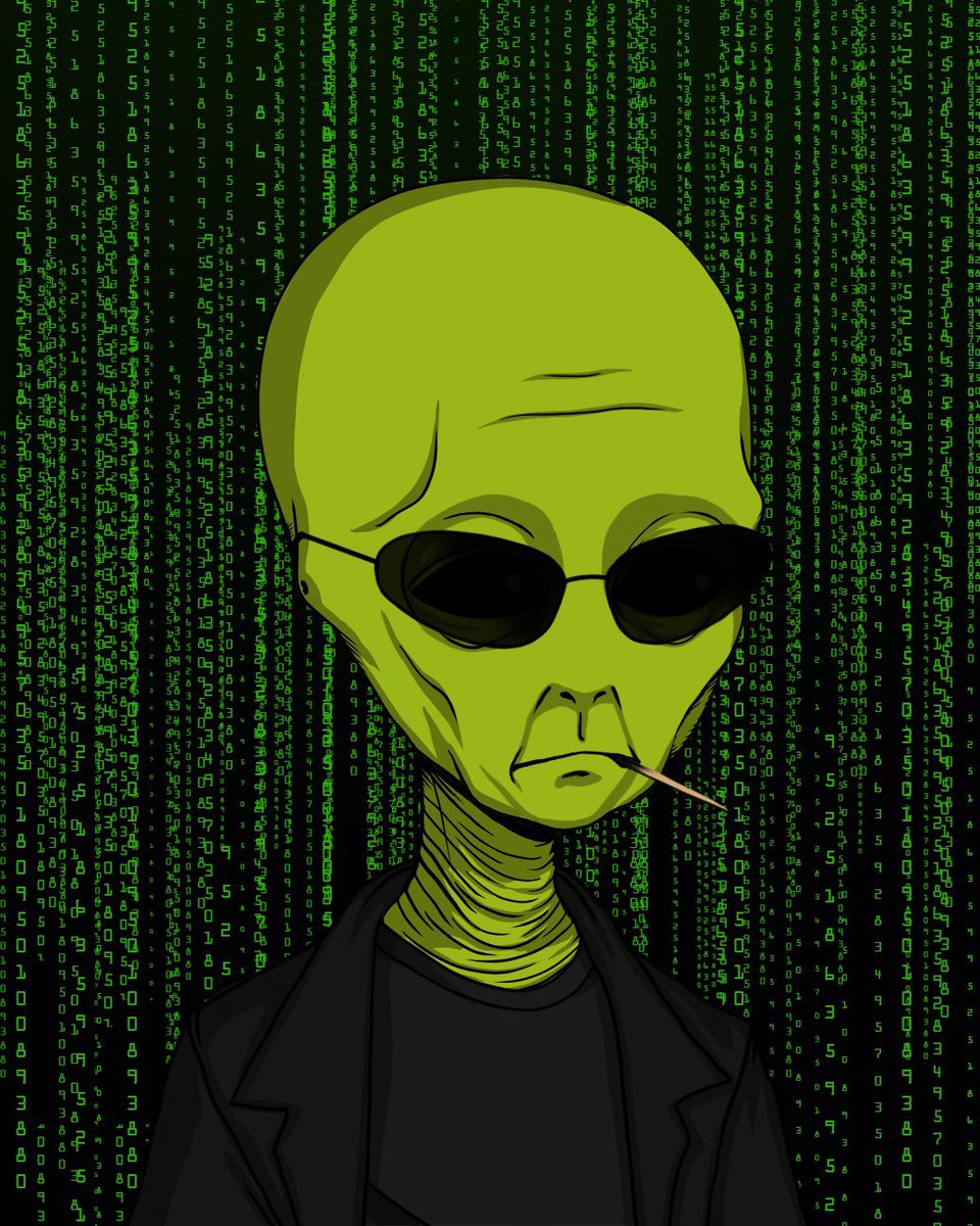 alienscumfleet's tweet photo. Happy SLATTURDAY fleet 💚 a lot going down in Discord today —  https://t.co/zGuTugCs9B

#slatt #NFTCommunity https://t.co/yrFX7Znz9v
