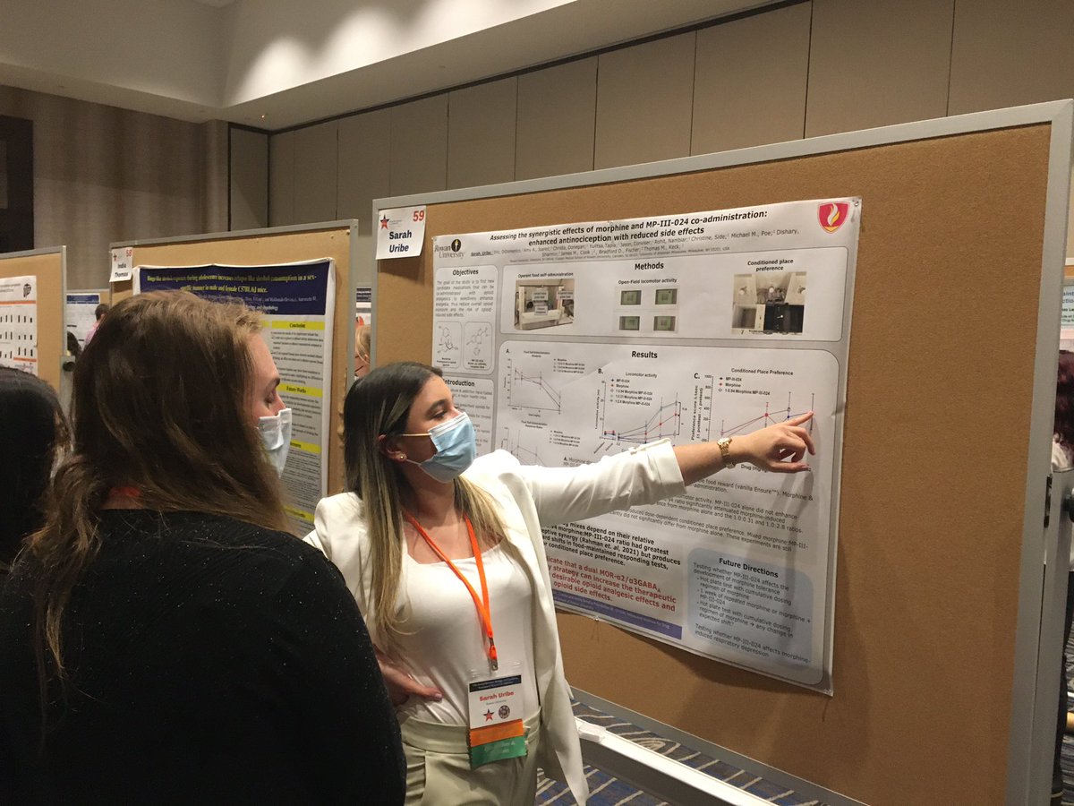 Sarah Uribe, MS student in my lab and <a href="/RowanCSM/">RowanCSM</a> alum, is doing a fantastic job presenting her work at #bbc2022!