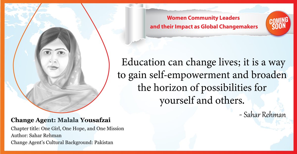 Malala's story is about changing political systems or cultural discrimination for educating all equally, especially girls!

Join us on March 8, 2022 to hear stories from Pakistan recognizing the women leaders from the country: fb.me/e/2X4hP7yTi