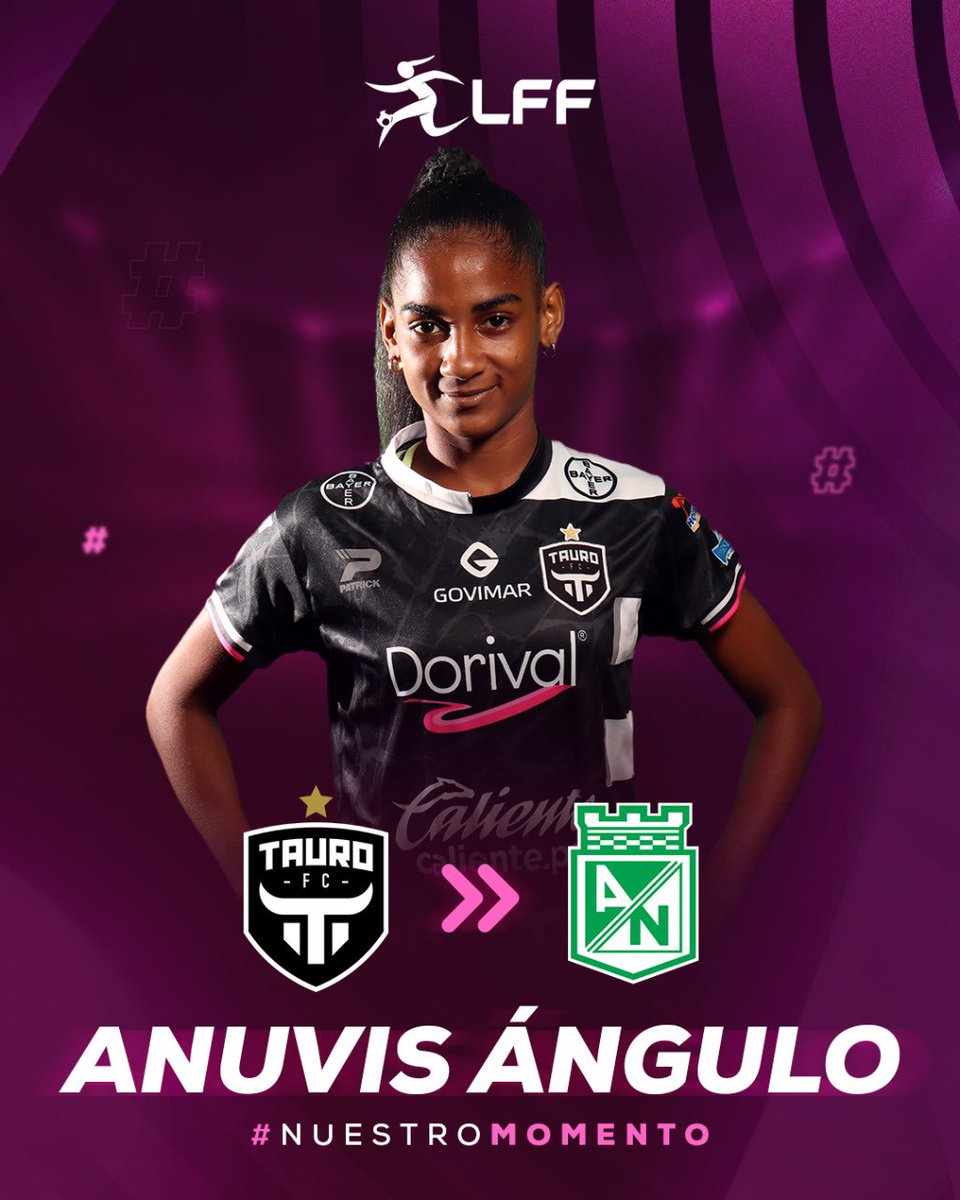 lffpanama's tweet photo. ¡𝐏𝐀𝐍𝐀𝐌𝐄𝐍̃𝐀𝐒 𝐄𝐍 𝐄𝐋 𝐄𝐗𝐓𝐑𝐀𝐍𝐉𝐄𝐑𝐎🤩🇵🇦!

Anuvis Ángulo fue presentada hoy en su nuevo club, el @nacionaloficial de Colombia🇨🇴. 

Muchas felicidades Anuvis, te deseamos el mayor de los éxitos en esta nueva etapa representando a nuestro país en el extranjero. https://t.co/NYQkYA3Ntt
