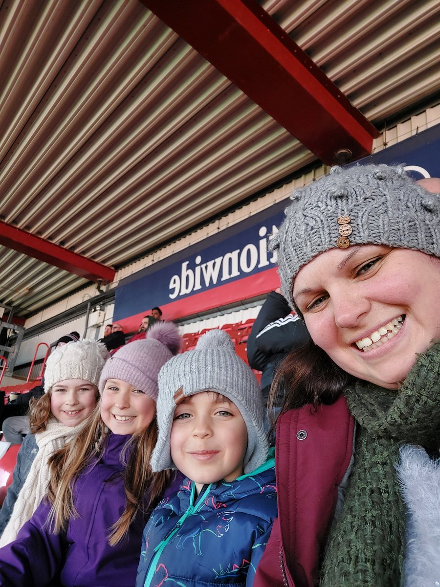 Thank you <a href="/Official_STFC/">Swindon Town Football Club</a> for free tickets for the game today via school. It was our first family trip to the County Ground and we will be back!