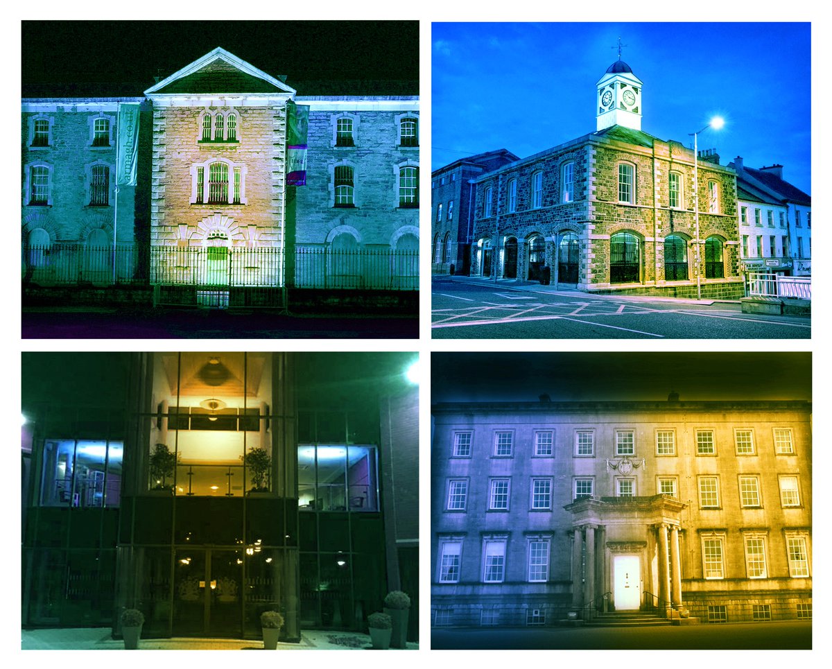 This weekend, we're lighting up our buildings in the Ukrainian flag colours as we join countries around the world in showing solidarity with the east European nation following the Russian invasion. #StandWithUkraine 🇺🇦 💛💙