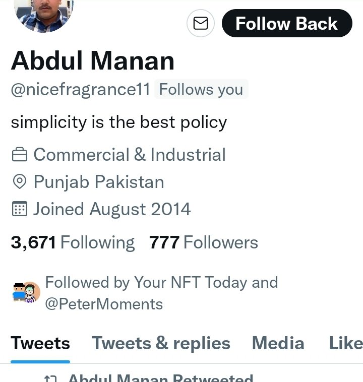 <a href="/nicefragrance11/">Abdul Manan</a> 
I'd follow you, but 777 is a Lucy number...