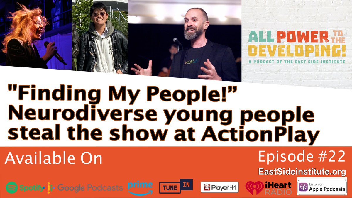 JanetWootten's tweet photo. Great conversation with @Carrie_Lobman and @thefeinstein re: @actionplayarts amazing work w/ young people #autism / #neurodiverse performers!
Listen here: https://t.co/psWKI8MXRo https://t.co/6XVAfGwgSx