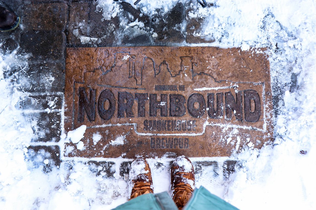 Snowy Saturdays are for bundling up and venturing Northbound. ❄️ #comeandgetit