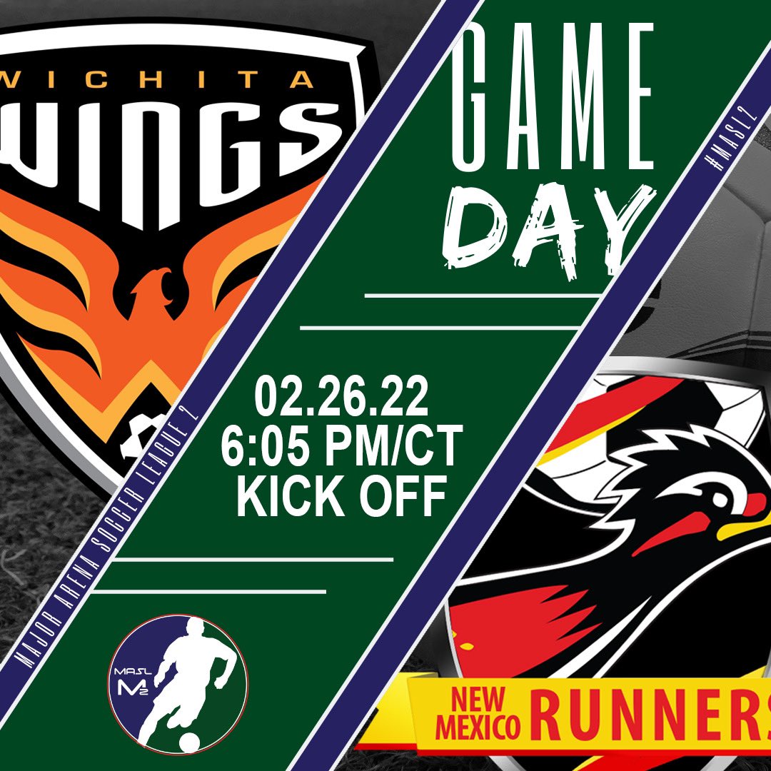 WichitaWings's tweet photo. ITS GAME DAY 
We’re in New Mexico today for our 1st of 4 consecutive away games. The boys look to qualify for the playoffs for the third consecutive season, but this time while on the road. 

watch LIVE online by clicking the link: https://t.co/ImXkDammlH https://t.co/vpqbYuTjHi