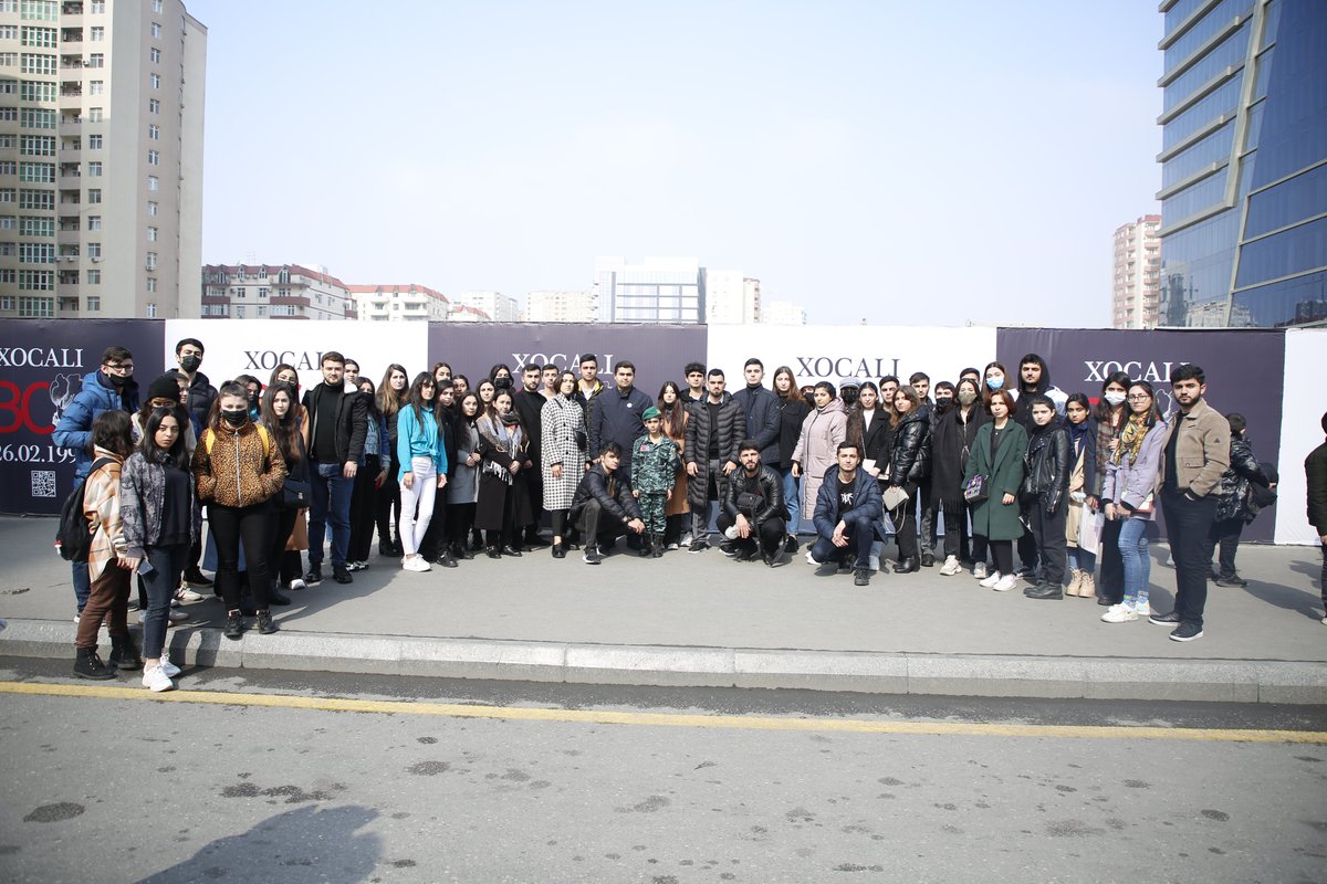Representatives of the country's leading #youth organizations visited the #Khojaly Massacre #Memorial on the occasion of the 30th #anniversary of the #KhojalyGenocide.

#JusticeForKhojaly #Azerbaijan #ireli2022